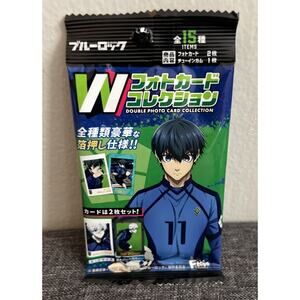 Blue Lock Double Photo Card Collection Blind Bag Brand New US Seller